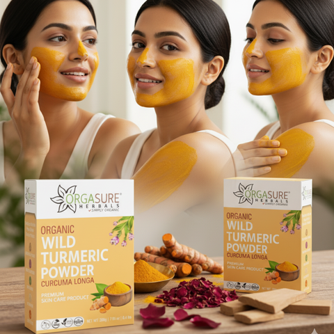 Herbal Wild Turmeric (Amba Haldi) Powder 200gm