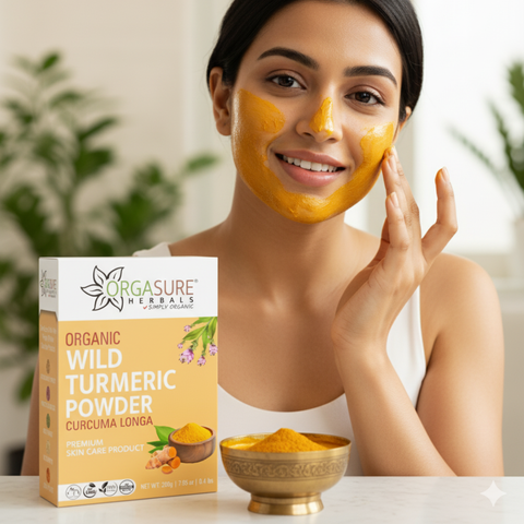 Herbal Wild Turmeric (Amba Haldi) Powder 200gm