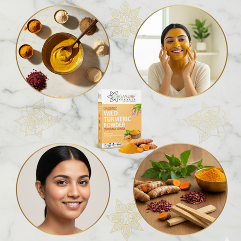 Herbal Wild Turmeric (Amba Haldi) Powder 200gm