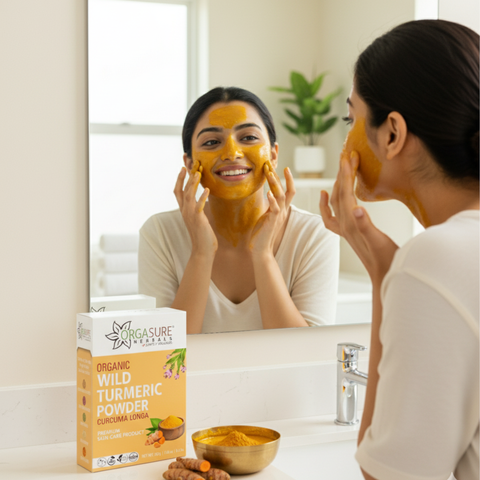 Herbal Wild Turmeric (Amba Haldi) Powder 200gm