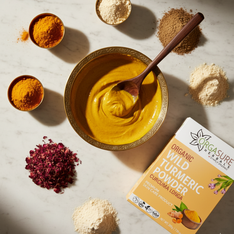 Herbal Wild Turmeric (Amba Haldi) Powder 200gm