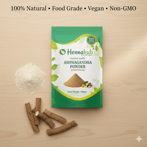 Ashwagandha Powder (Food Grade) 100gm Pack
