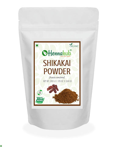 Hennahub Natural Henna 1 kg + Amla, Reetha, Shikakai, Bhringraj, Hibiscus Powder for Hair, 200g each (Pack of 5)